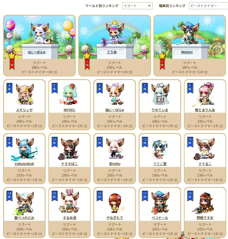 リブートランキング