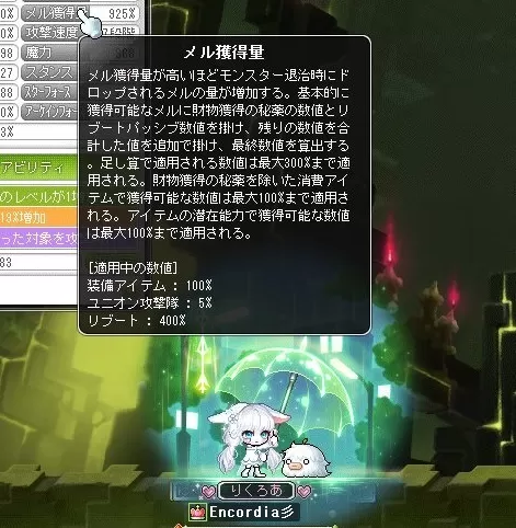 おめるおめるすてーたす