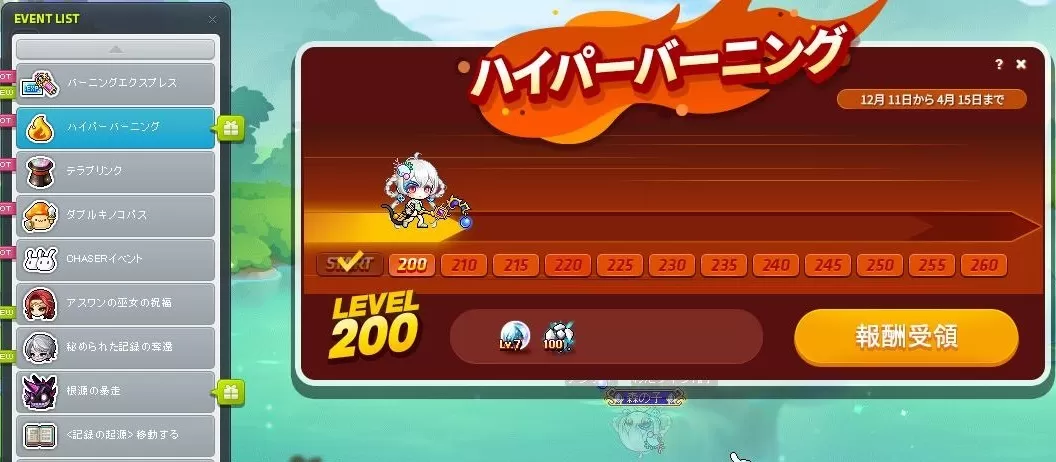 ハイバニ指定キャラ